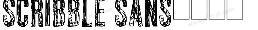 Scribble Sans字体转换